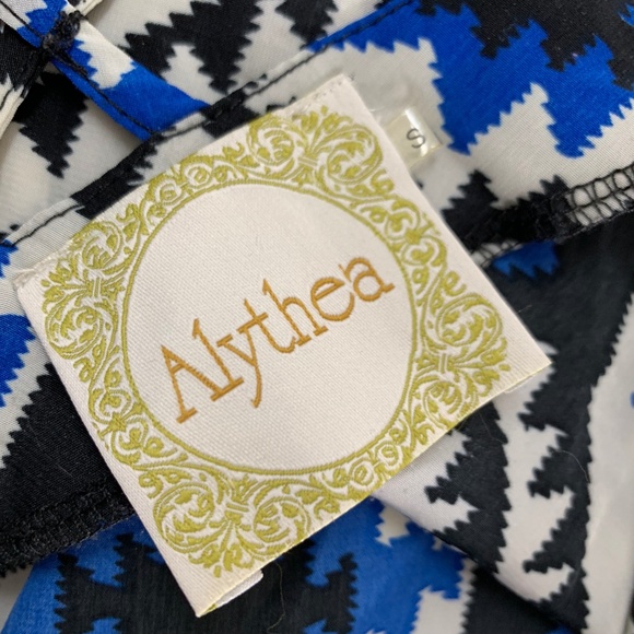 Alythea Small Blouse Blue Tribal Boutique - Picture 3 of 3